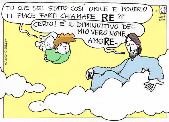 Cristo Re amoRe (colored)