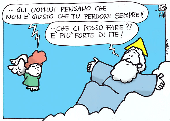 Dio perdona sempre (colored)