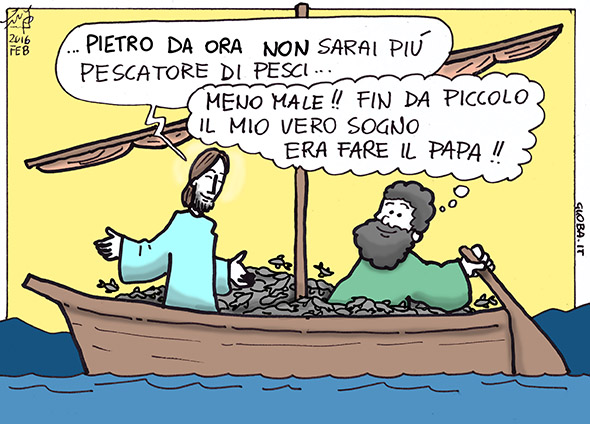 da pescatore a papa (colored)