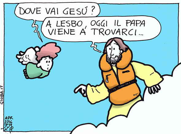 papa a Lesbo (colored)