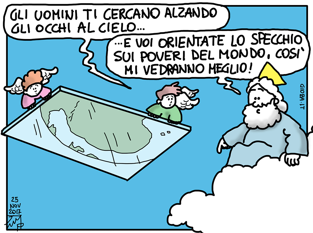 Dio nei poveri (colored)