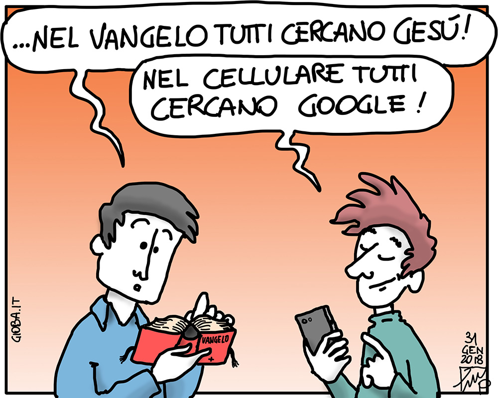 gesù vs google (colored)